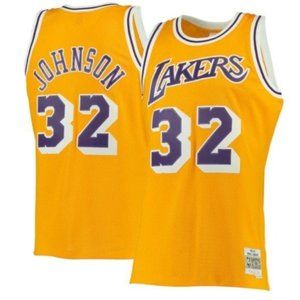 Men's Los Angeles Lakers Magic Johnson Mitchell